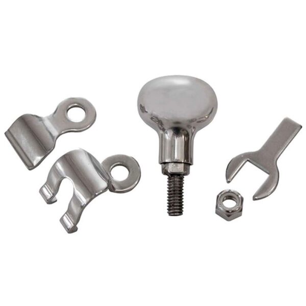 Knob De Volante Náutico 30 X 50mm Inox - Imagem 4