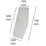 Leme para Veleiro Optimist em Fibra de Vidro - Imagem 3