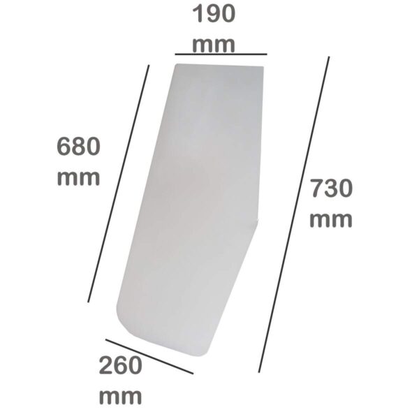 Leme para Veleiro Optimist em Fibra de Vidro - Imagem 3