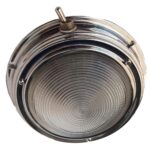 Luminaria Náutica de Inox 12V 4 Polegadas Sobrepor - Imagem 4