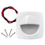 Luz Cortesia Náutica Branca com Led Branco Frio Arietek - Imagem 2