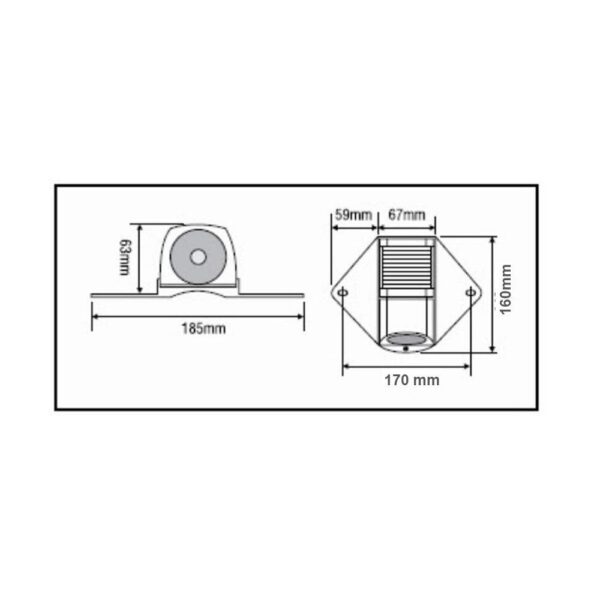 Luz De Mastro e Deck 12V 10/20W - Imagem 4