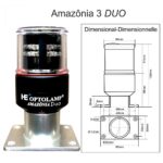 Luz de Navegação e Fundeio 2x1 Amazonia DUO Optolamp - Imagem 4