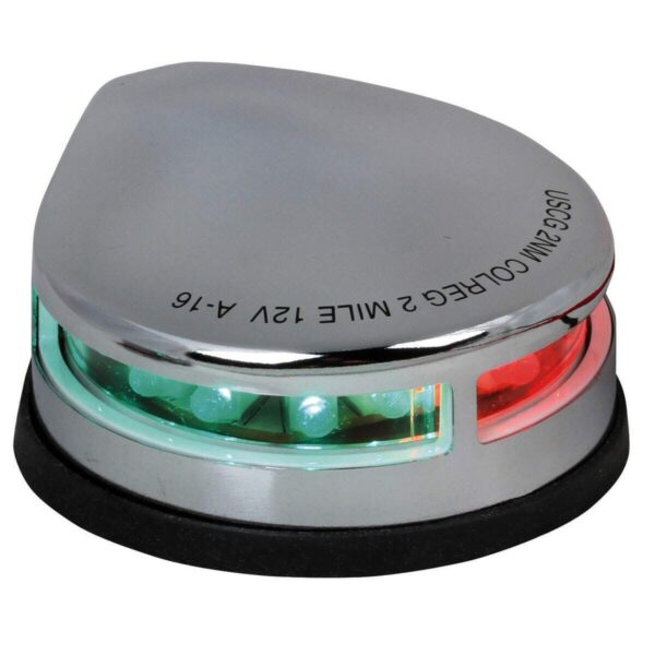 Luz Navegação Bicolor Led 2 MN INOX - Imagem 2