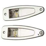 Luz Navegacao Tubarão Abs Metalizado Led Arieltek - Imagem 2