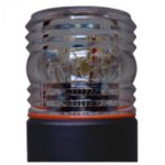 Luz Strobo Para Veleiros 4 Em 1 LED Optolamp Sirius Lx Plus Preta - Imagem 2