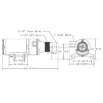 Macerador Shurflo 13 Gpm 12V 3200-0000 - Imagem 4