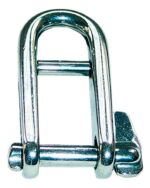 Manilha Rápida Adriça 5mm Inox - Imagem 2