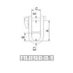 Manilha Rápida Adriça 68X8mm 01,14 - Imagem 4