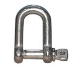 Manilha Reta Inox 8mm Pino Imperdível - Imagem 2