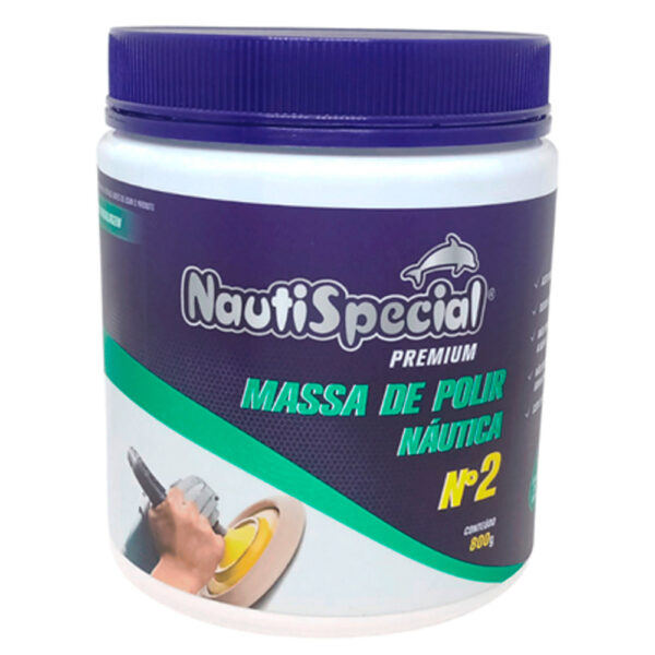 Massa De Polir Náutica N°2 800G Nautispecial - Imagem 2