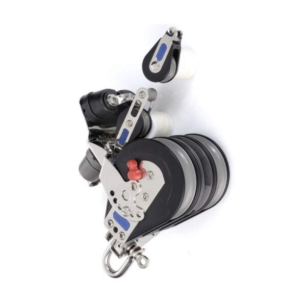 Moitão Nautos 92655 75mm Triplo Catrac 2 Mord 2 Moitões 28mm - Imagem 3