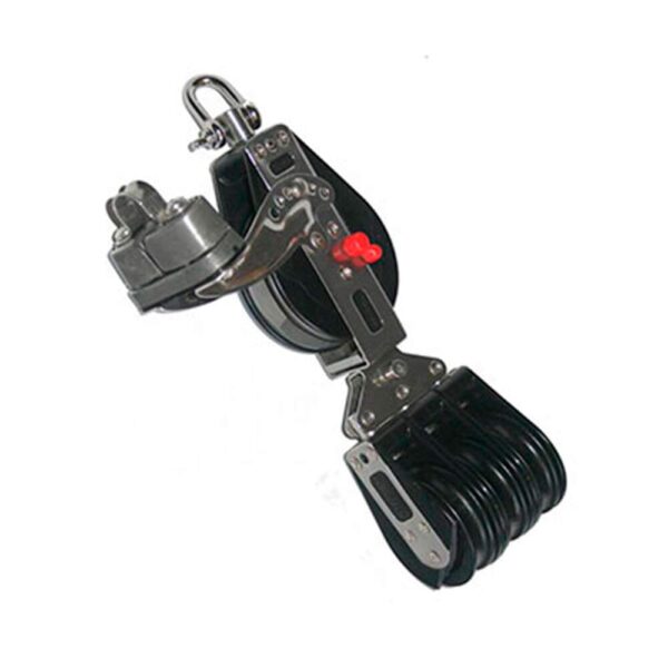 Moitão Nautos 92663 75mm Base Catraca Triplo 57mm - Imagem 2