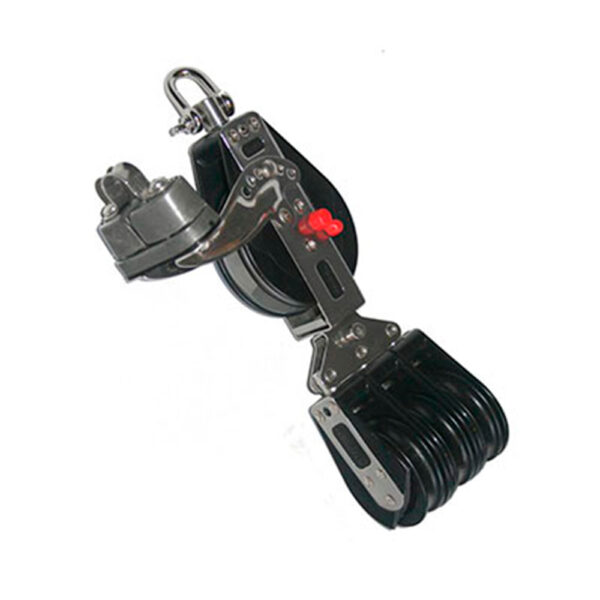 Moitão Nautos 92663 75mm Base Catraca Triplo 57mm - Imagem 3