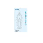 Moitão Nautos 95300 Plain Block 45mm Violino Giratório - Imagem 3