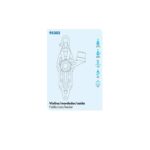 Moitão Nautos 95303 Plain Block 45mm Violino Mordedor Saída - Imagem 2