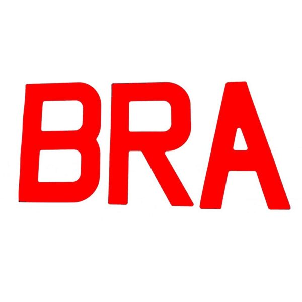 Numeral Letra A Digital Velas 30,5cm Vermelho Laser - Imagem 2