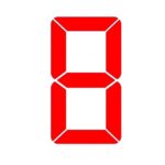 Numeral Para Velas Laser Vermelho - Imagem 3