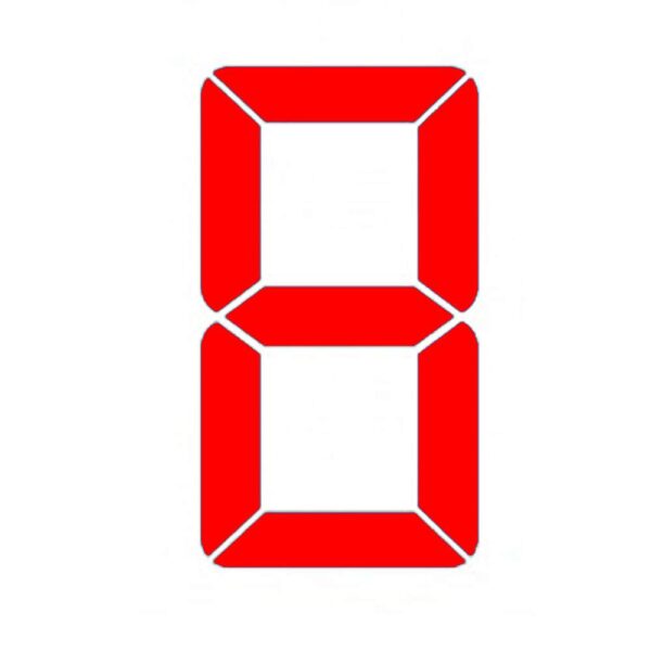 Numeral Para Velas Laser Vermelho - Imagem 3