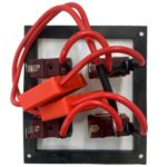 Painel 4 Posições Switch Led 12V Branco Trem - Imagem 4