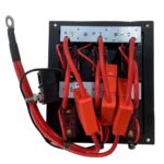 Painel 6 Posições Switch Led 12V Preto Trem - Imagem 4