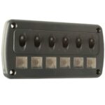 Painel Náutico Comando 6 posições Led Arieltek - Imagem 2