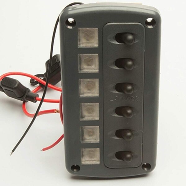 Painel Náutico Comando 6 posições Led Arieltek - Imagem 3