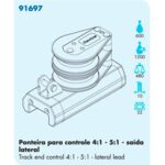 Ponteira Nautos 91697 Controle 4:1 5:1 Saída Lateral - Imagem 3