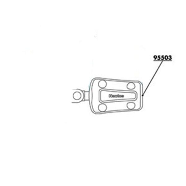 Ponteira Nautos 95503 Tala Batten Car Recirculante Pequena - Imagem 3