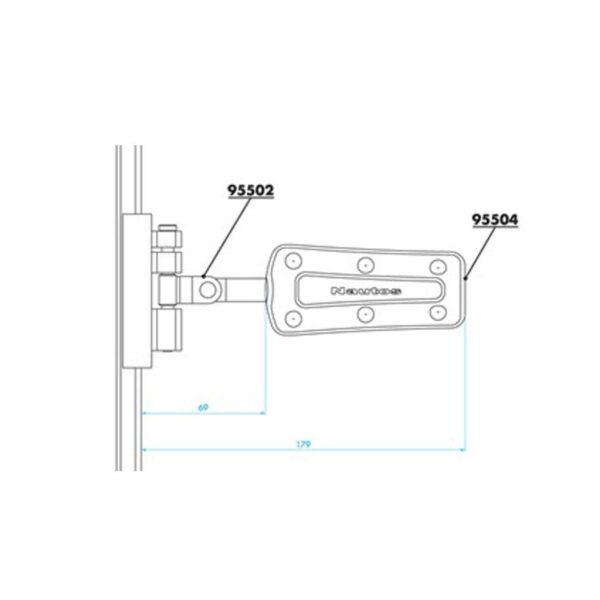 Ponteira Nautos 95504 Tala Batten Car Recirculante Média - Imagem 5