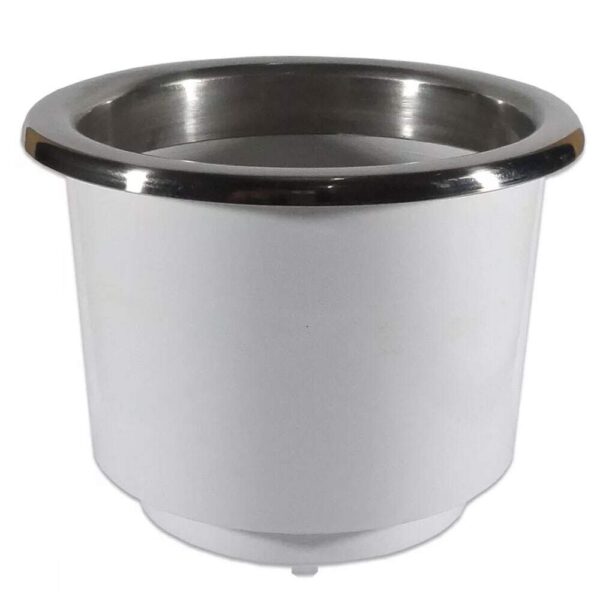 Porta Copo Grande De Embutir 110X95mm Acabamento Inox - Imagem 4