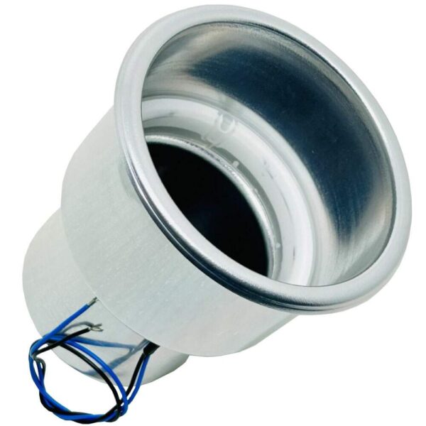 Porta Copos Náutico Alumínio LED Azul - Imagem 2