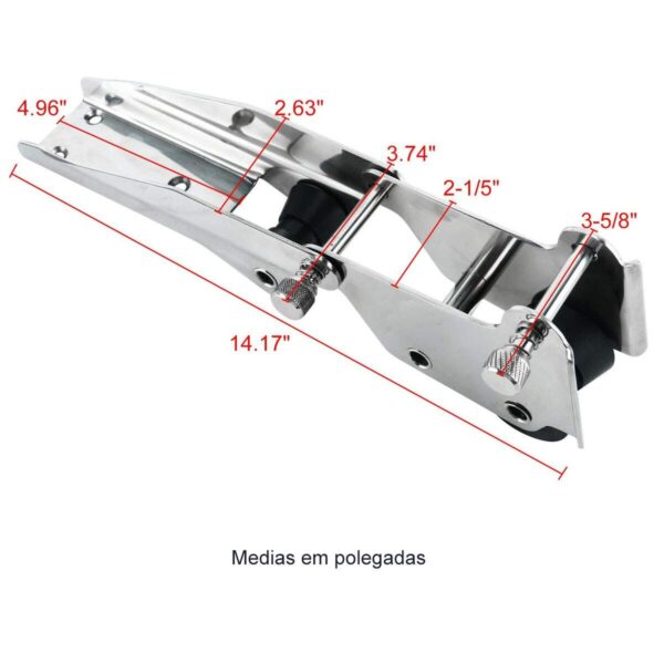 Púlpito de proa Suporte de Ancora Articulado - Imagem 5
