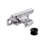 Puxador Com Trava Quadrado Em Aço Inox 50x33 - Imagem 2