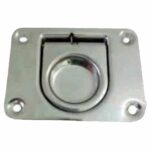 Puxador Retangular Inox com Alça Redonda - Imagem 2