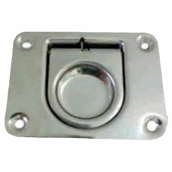 Puxador Retangular Inox com Alça Redonda - Imagem 2