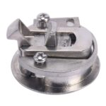 Puxador Trava com Chave Inox 62mm - Imagem 4