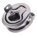 Puxador Trava com Chave Inox 62mm - Imagem 5