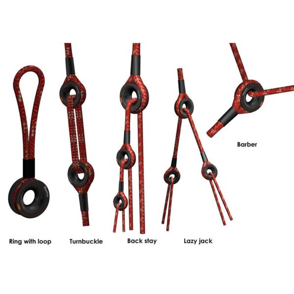 Roldana Nautos 95010 40mm Amarrar Alumínio Anodizado - Imagem 2