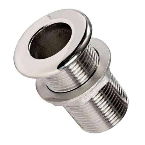 Saída De Água Náutica Inox 3/4 Pol Rosca - Imagem 2