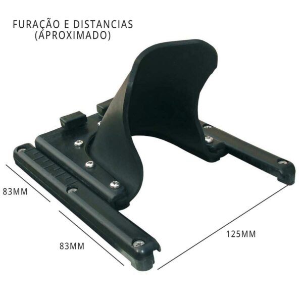 Sapata Traseira Ajustável Reposição Esqui Jobe - Imagem 4