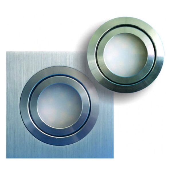 Spot Náutico de Embutir Fiji Aluminium 2x1 Optolamp 12-24V - Imagem 2