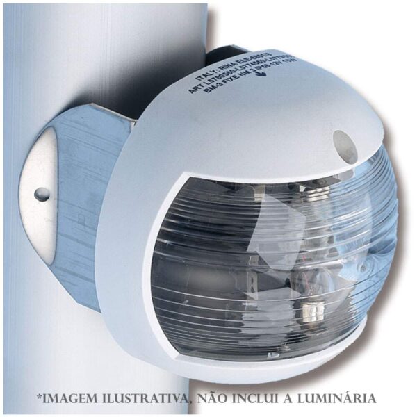 Suporte Inox para Luz de Motoração em Mastro - Imagem 3