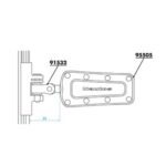 Suporte Nautos 91532 Tala Batten Car Recirculante Grande M10 - Imagem 4