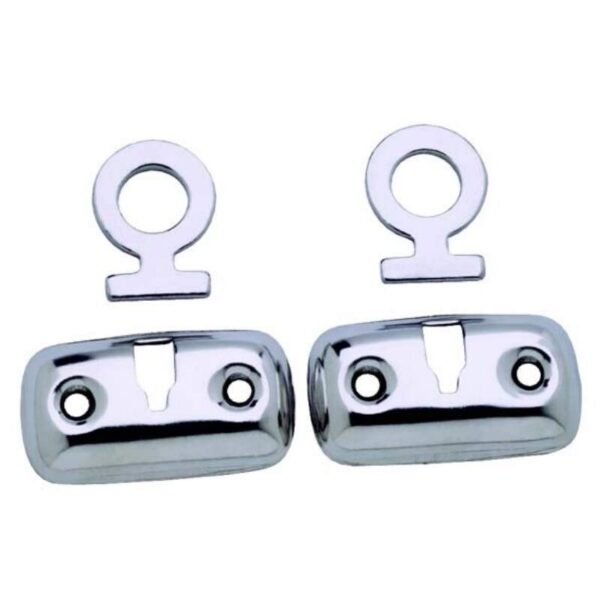 Suporte Para Defensa Retangular Inox - Imagem 3