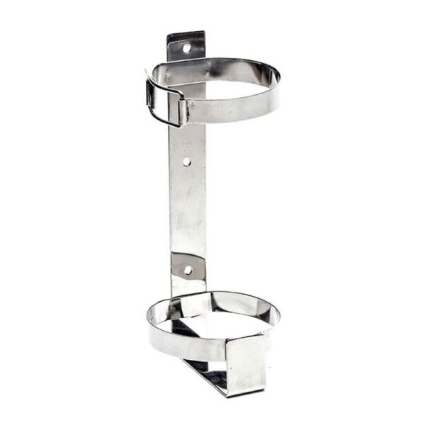 Suporte Para Extintor De Incêndio Náutico De 4Kg Inox - Imagem 2