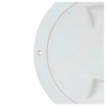 Tampa de Inspeção de 6 Polegadas em Plástico Branco - Imagem 2