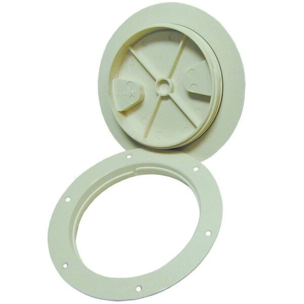 Tampa de Inspeção Plástico 8" Branca - Imagem 2