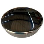 Tampa Para Centro De Volante Nautico Inox - Imagem 4