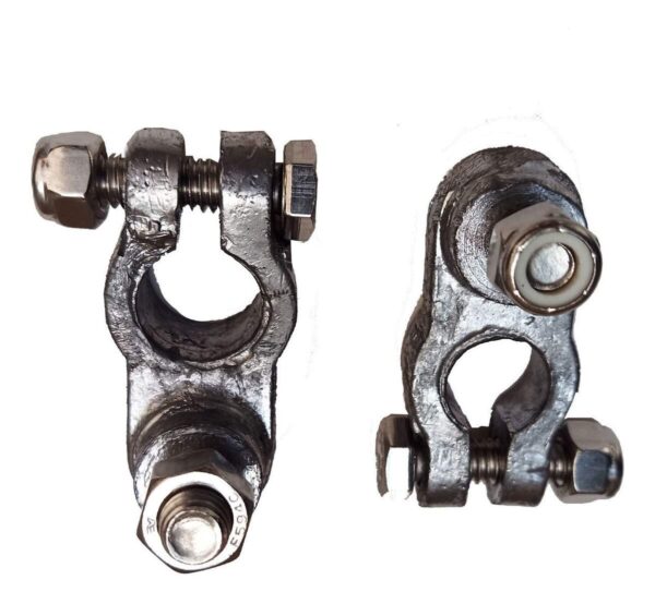 Terminal De Bateria Chumbo Parafuso Inox Parlock - Imagem 2